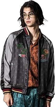 glamb スカジャン リバーシブル ブルゾン Amazon | [glamb] グラム スカジャン メンズ モノグラムスカ